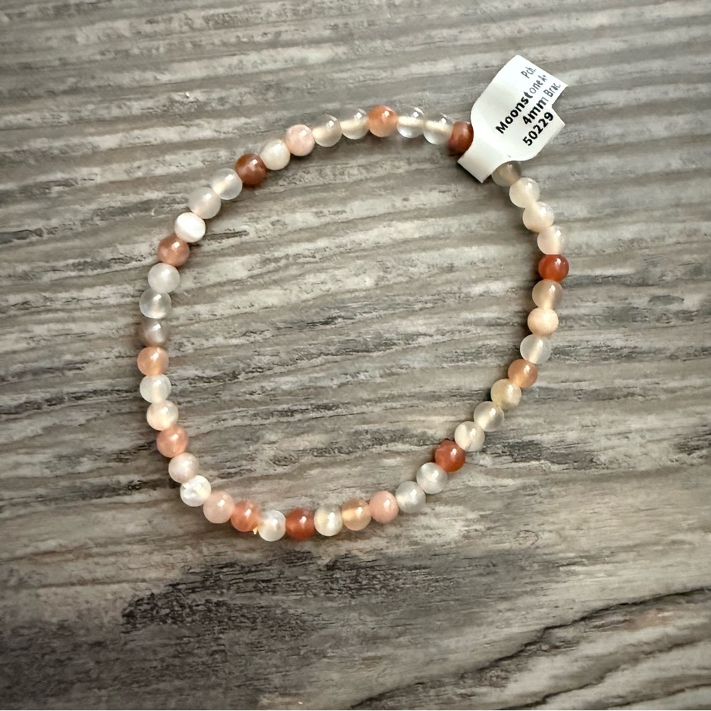 Moonstone Gem Bracelet
